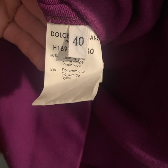 Dolce & Gabbana Wool Pencil Skirt - Picture 3 of 5